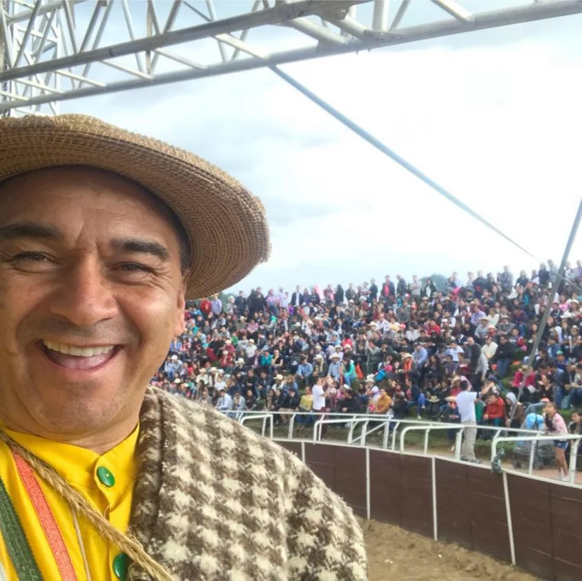 El Boyaco — Miguel Lizarazo — Soatá, Boyacá — Sábados Felices · show multitud evento boyaca